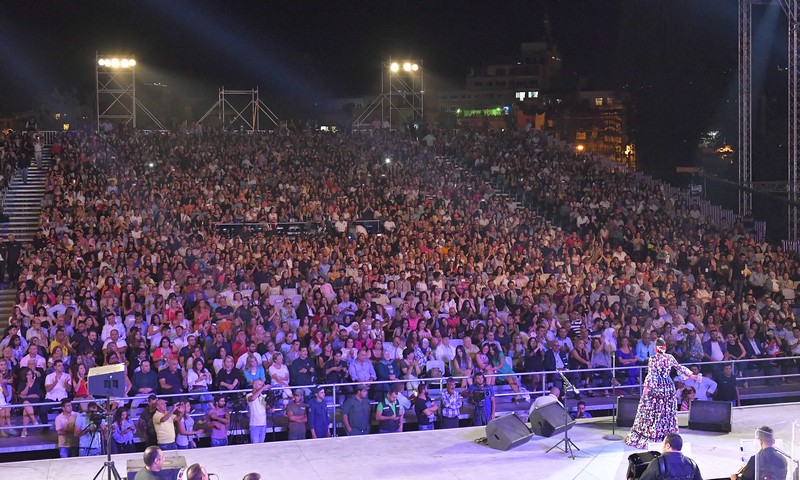 Sherine Abdel Wahab at Baalbeck Festival